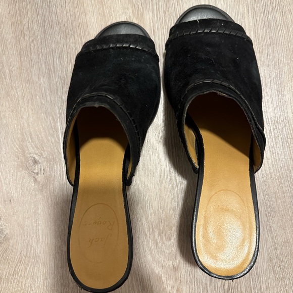 Jack Rogers Cambell Suede Slide Sandal Heel size 8 - Picture 7 of 8
